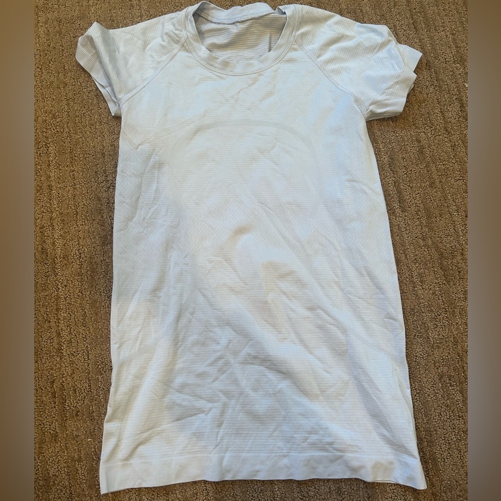 Lululemon light blue top